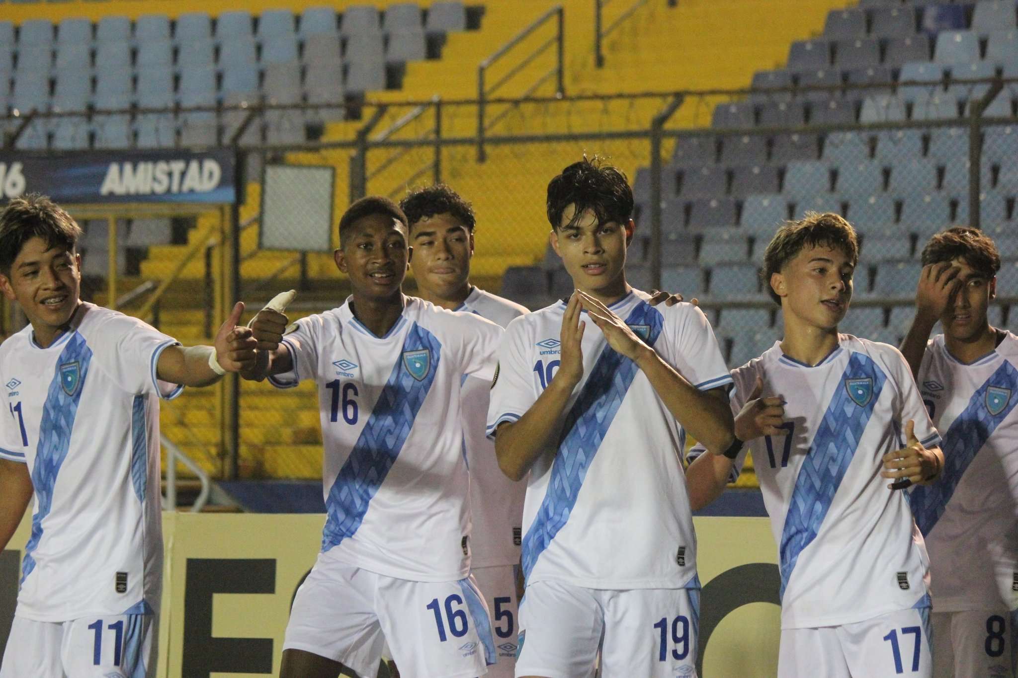 Selección Sub17 de Guatemala goleó 8-3 a su similar de Curazao