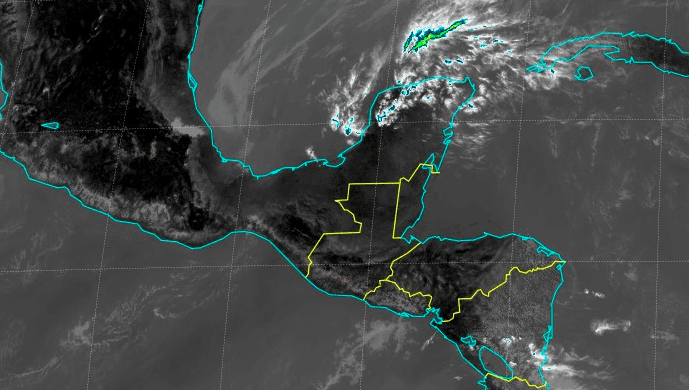Con los frentes fríos las regiones más frías con temperaturas entre 0°C y 14°C