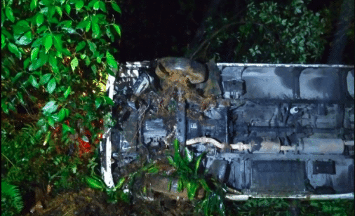 URGENTE | Autobús cae a barranco en Purulhá, Baja Verapaz al menos 15 heridos