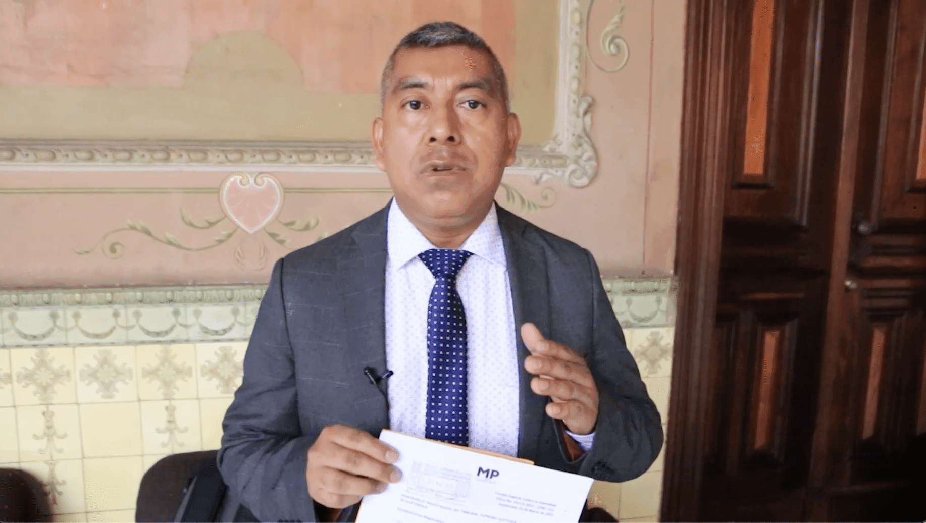 VIDEO | MP vuelve a accionar contra Edmond Mulet ante el TSE