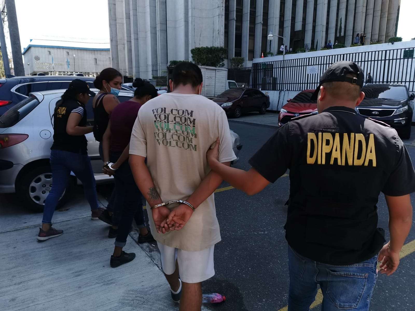 Familiares de pandillero