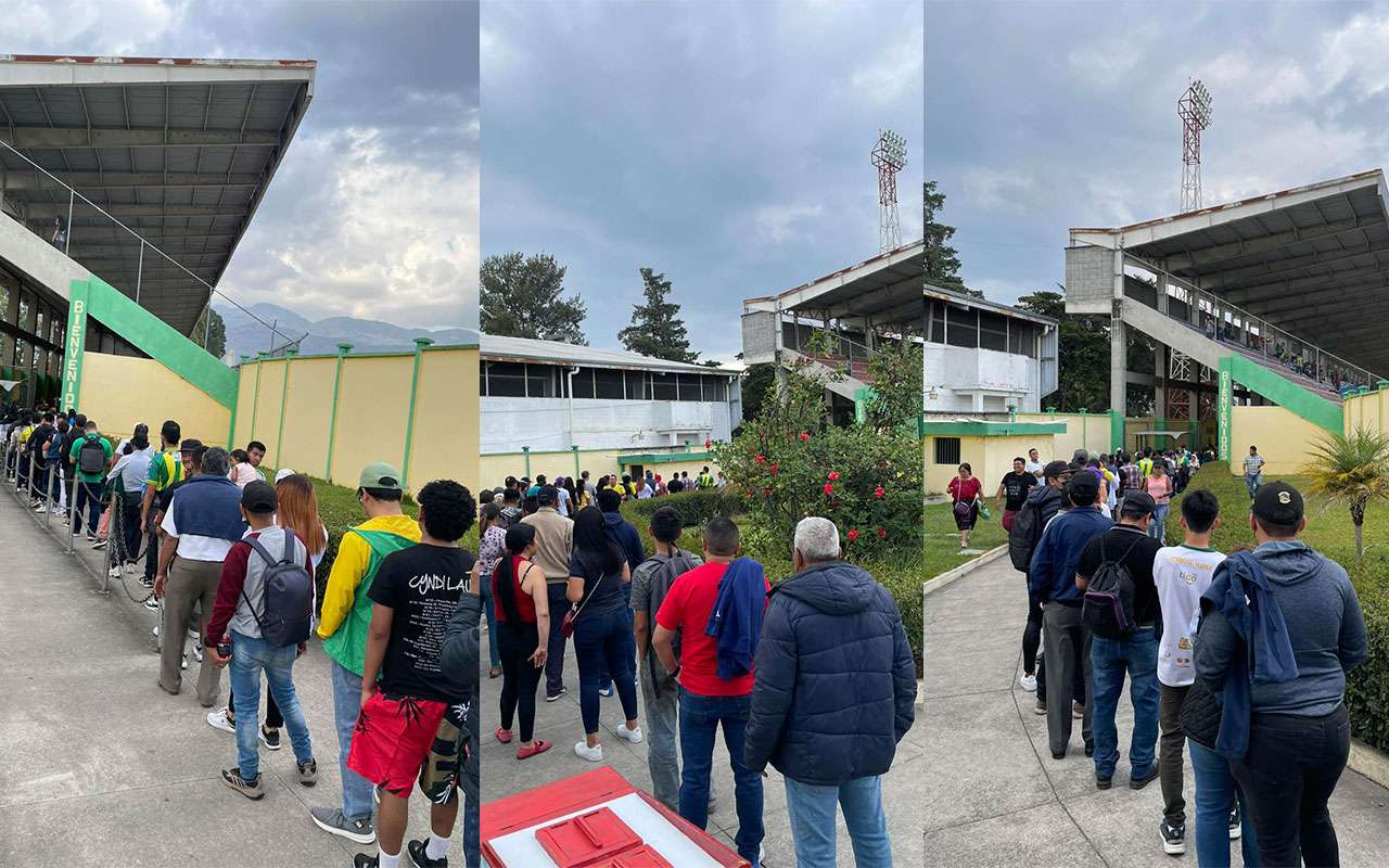 Afición Xinabajul vs Comunicaciones