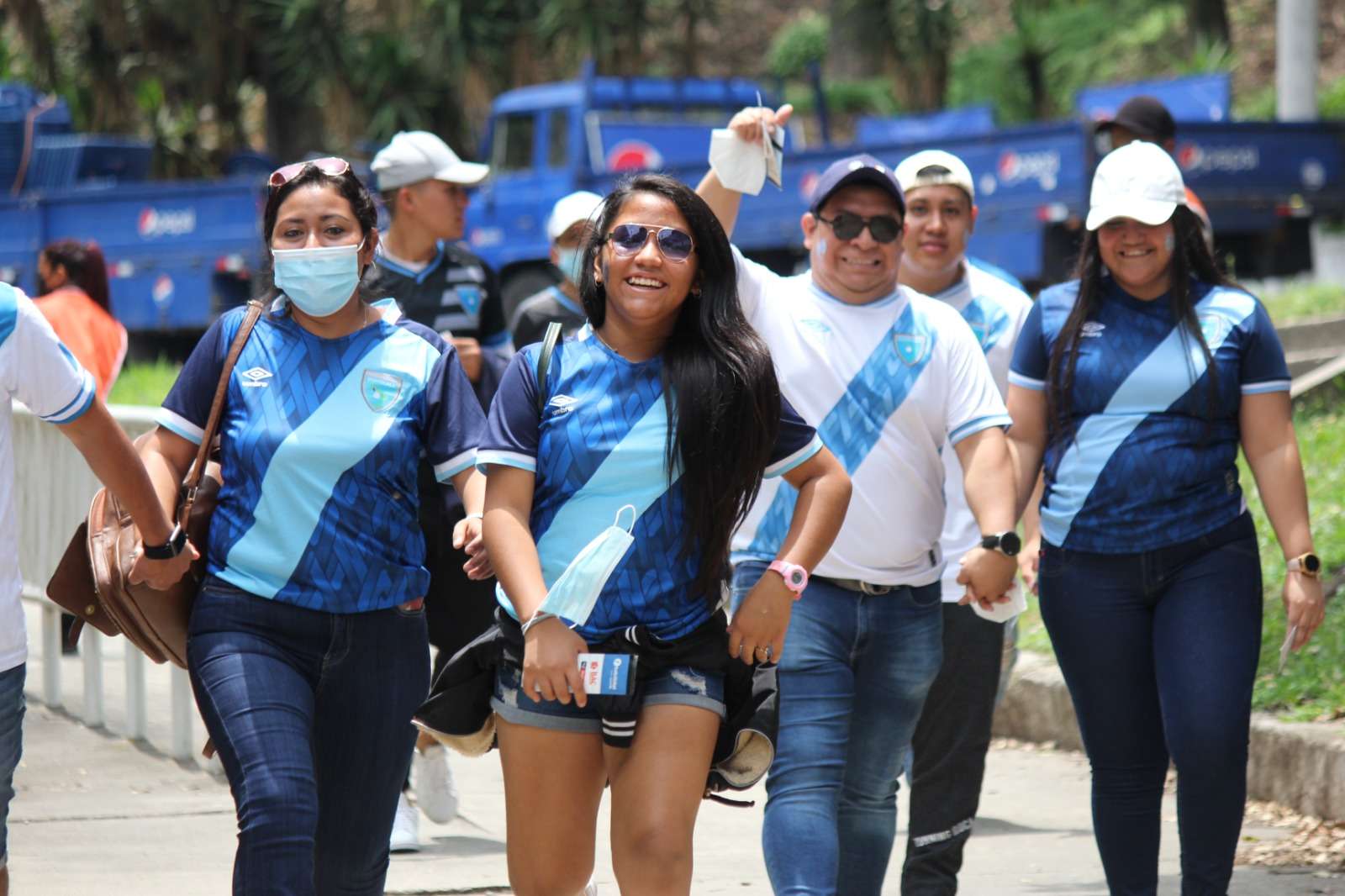 Selección Guatemala aficionados afición Fedefut