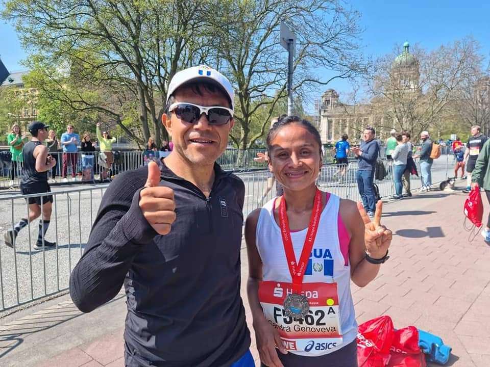 Atletismo Sandra Raxón Maratón