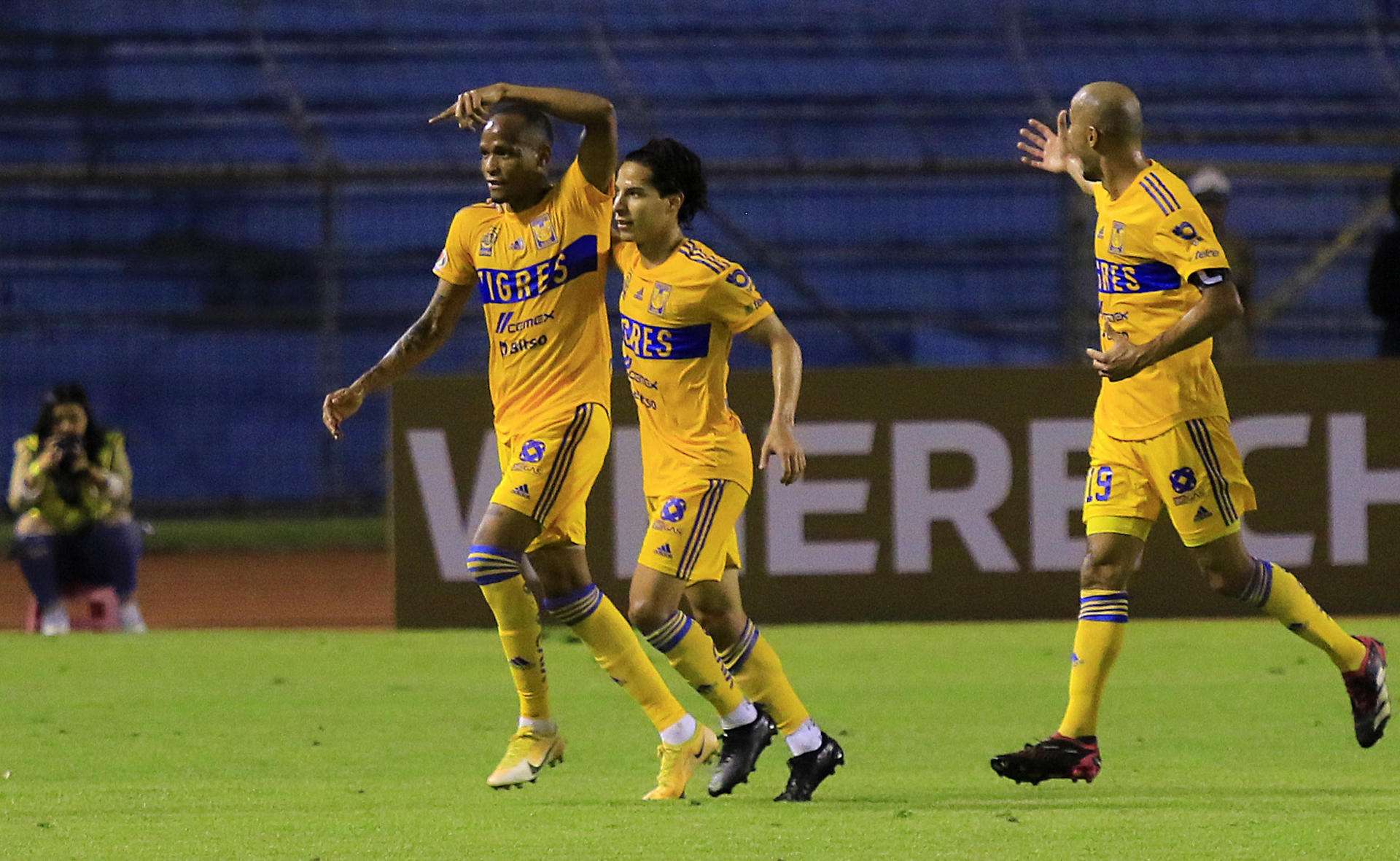 1-0. Tigres vence a Motagua en la ida de los cuartos de final de la Liga de Campeones de la Concacaf