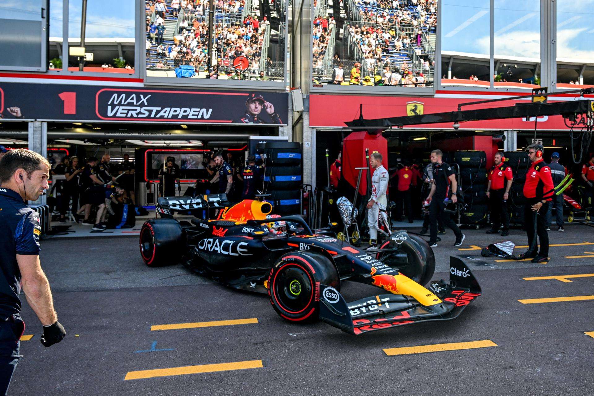 Verstappen en 'pole; Alonso saldrá segundo en Mónaco y Sainz, quinto