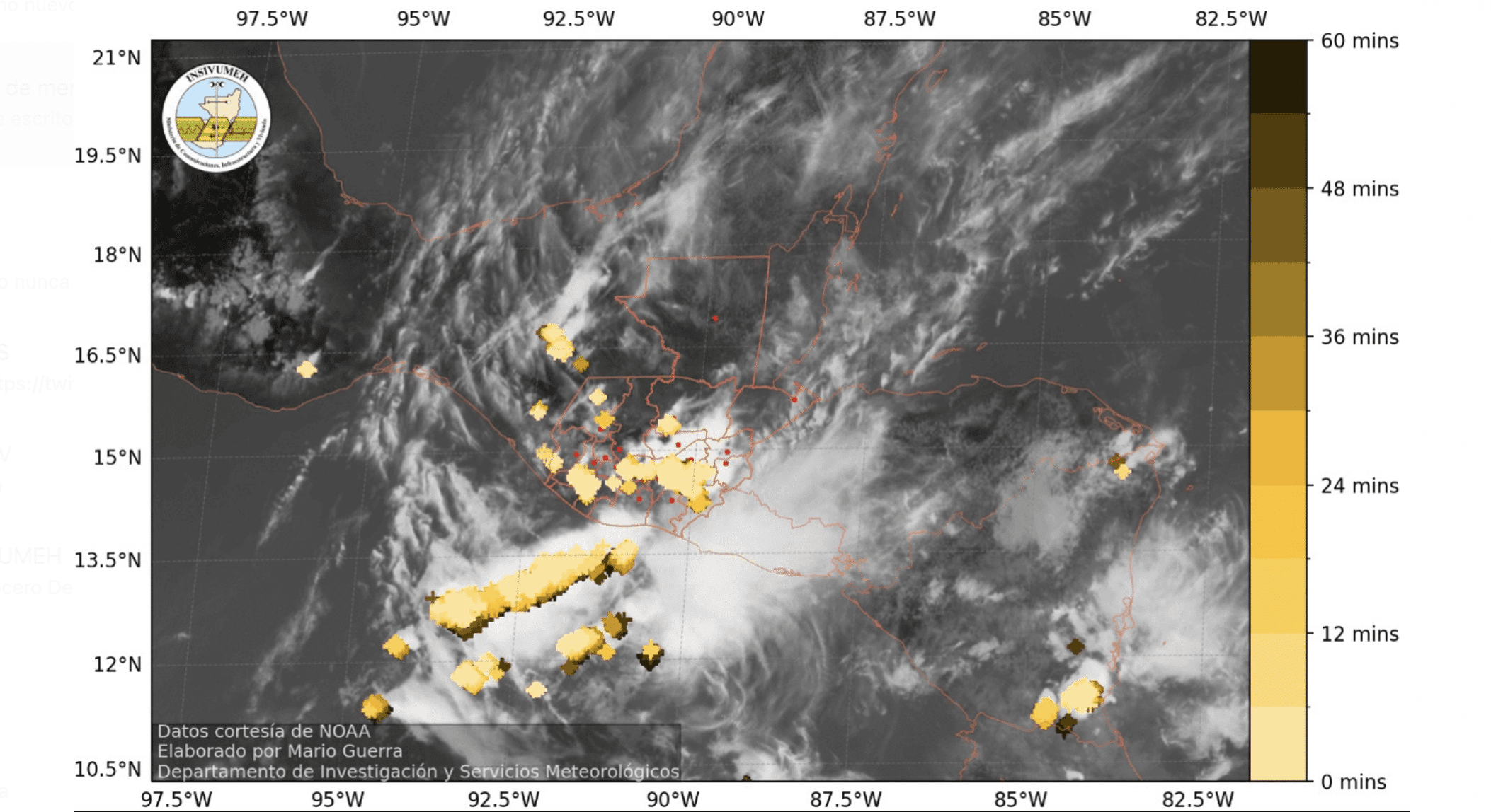 Tormenta eléctrica en el país mantiene en alerta a autoridades