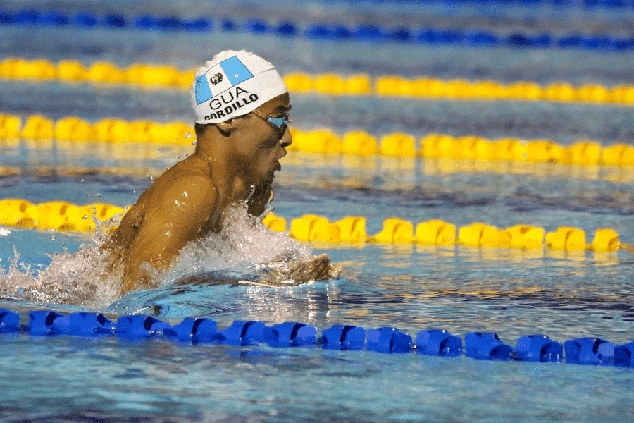 Erick Gordillo Natación Guatemala Centroamericanos