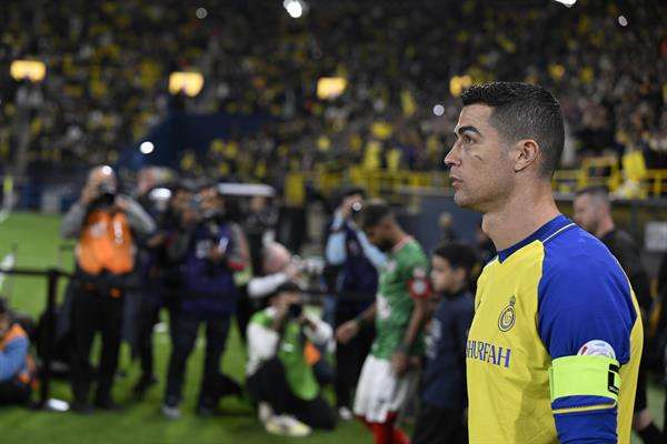 El portugués Cristiano Ronaldo, jugador del Al Nassr de Arabia Saudí , en una foto de archivo. EFE/EPA/STR