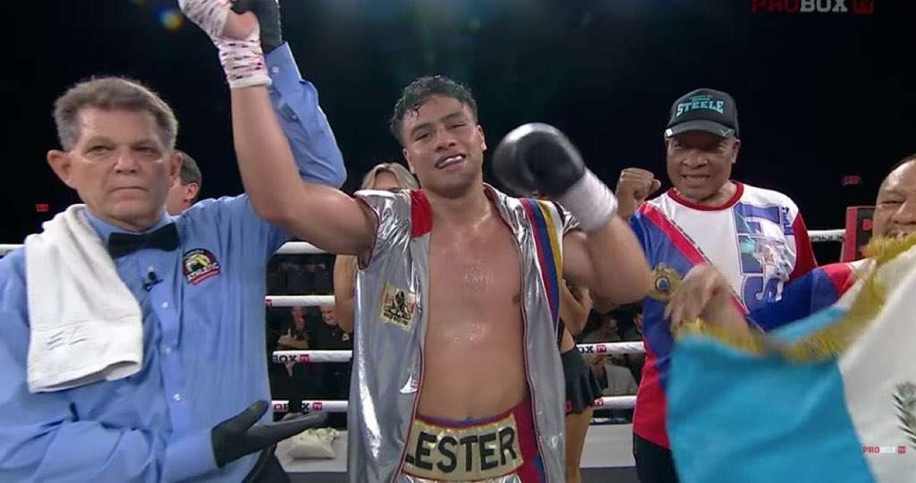 Léster Martínez boxeo