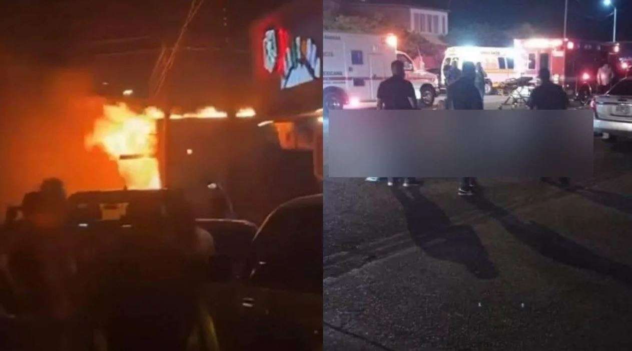 Al menos 11 muertos en México por un incendio provocado en un bar