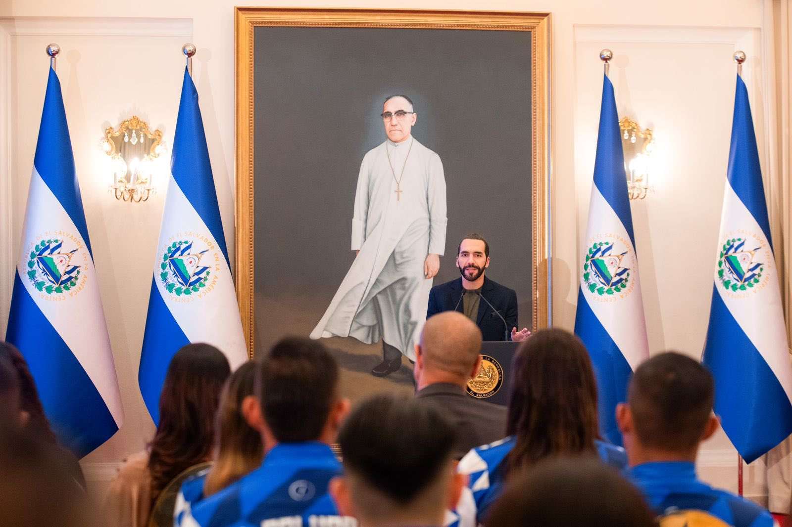 El presidente de El Salvador, Nayib Bukele Juegos Centroamericanos y del CAribe San Salvador 2023