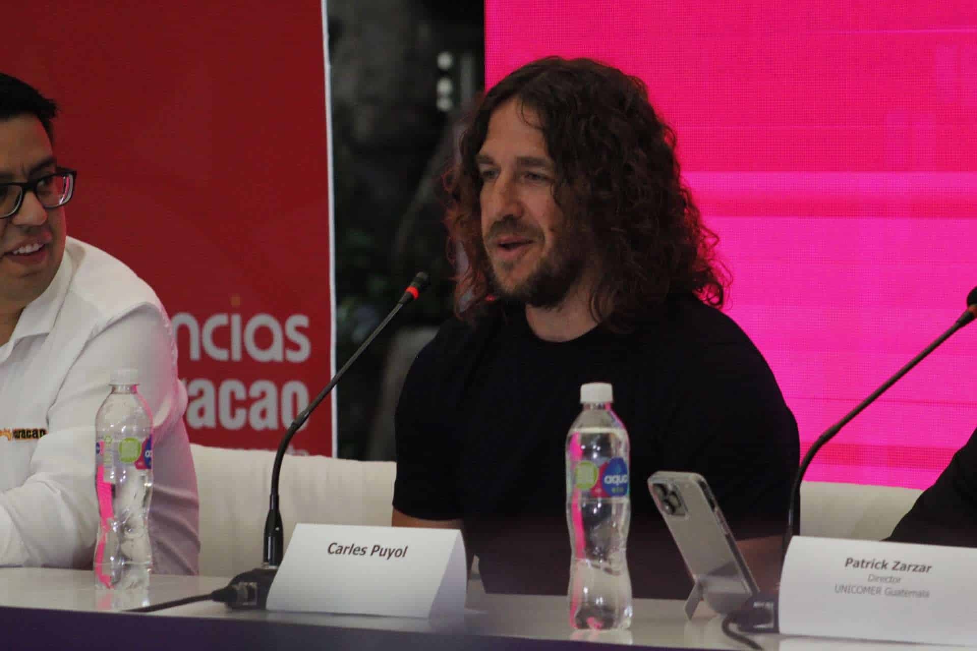 Carles Puyol en Guatemala