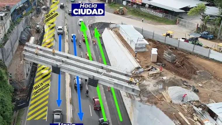 ¡Atención! Cierre temporal en Las Charcas por construcción de paso a desnivel