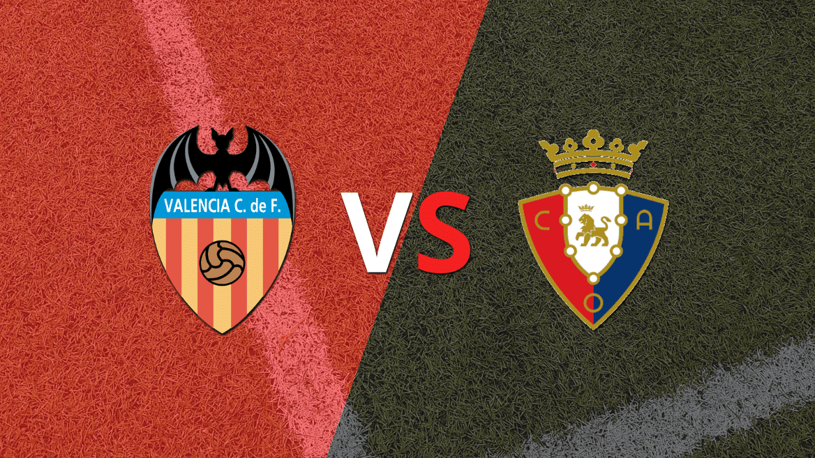 Valencia y Osasuna se miden por la fecha 3