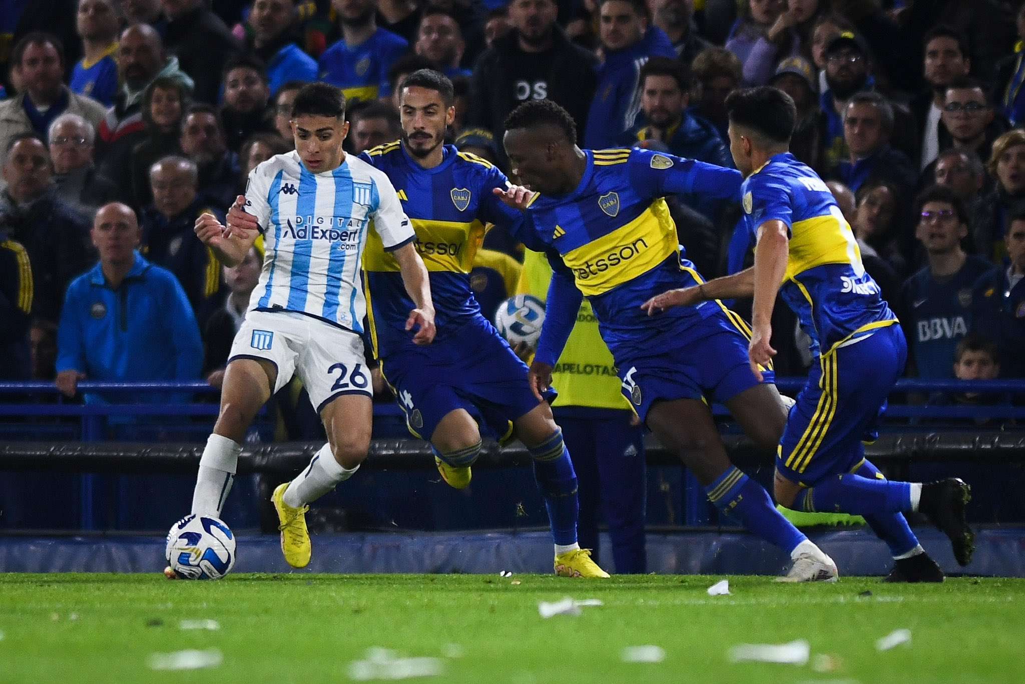 Racing y Boca "una final" para avanzar en la Libertadores