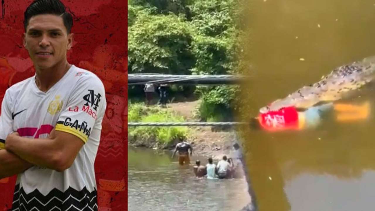 ¡Lamentable! Futbolista es devorado por un cocodrilo