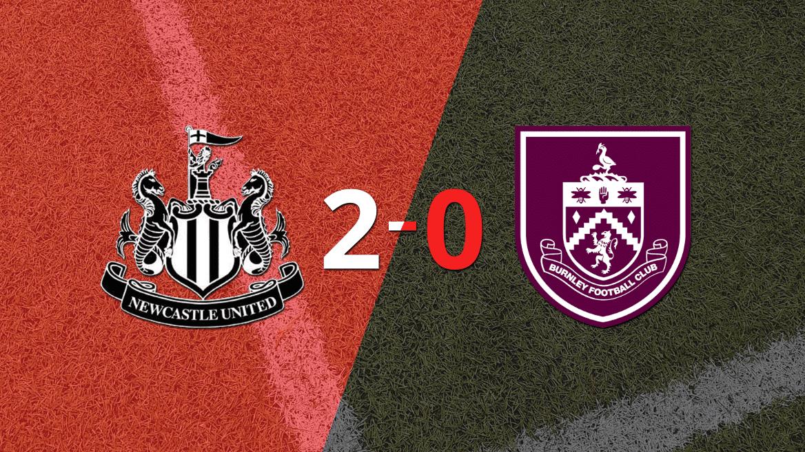 En su casa, Newcastle United derrotó por 2-0 a Burnley