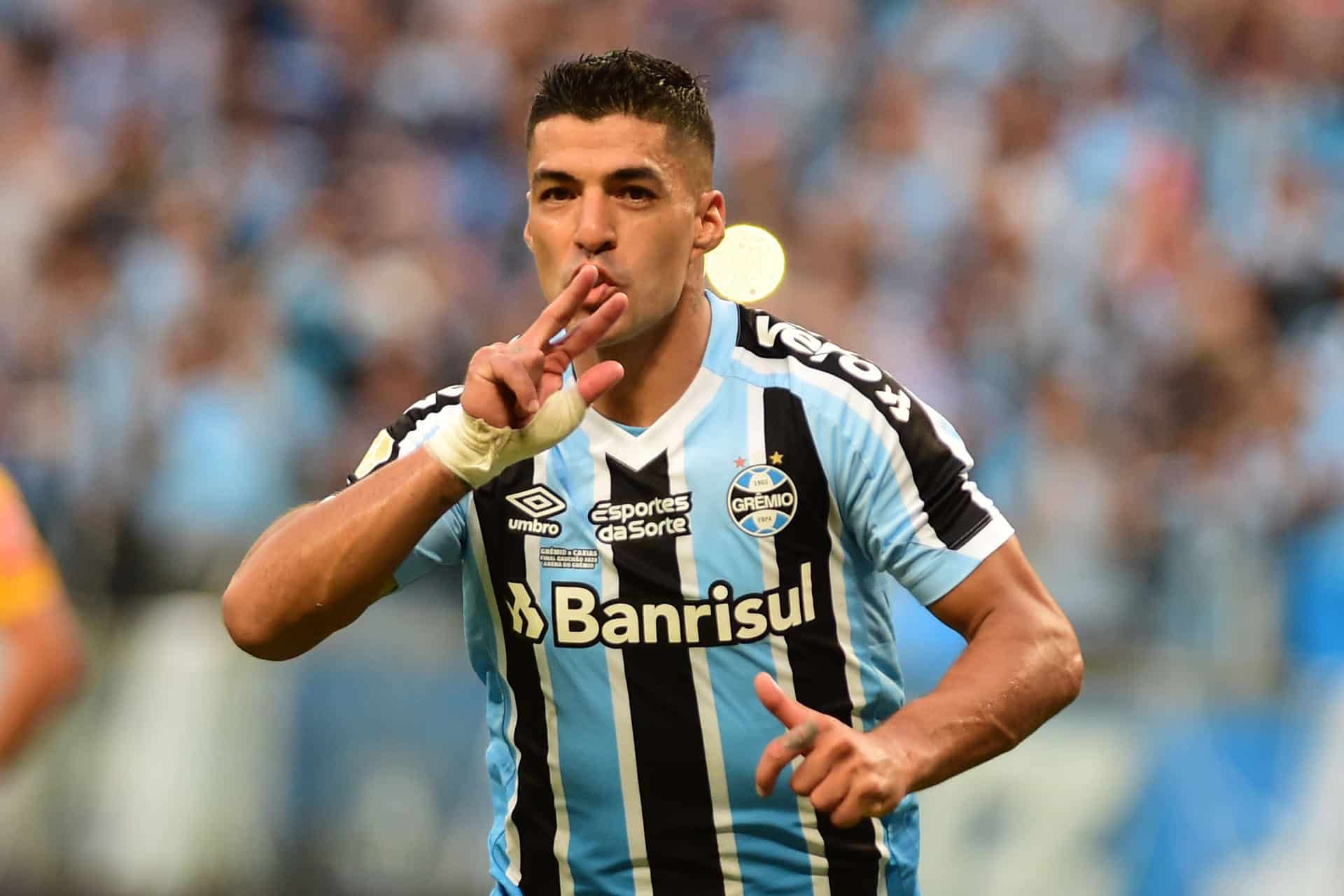Luis Suárez llega a 550 goles en la victoria del Gremio frente al América