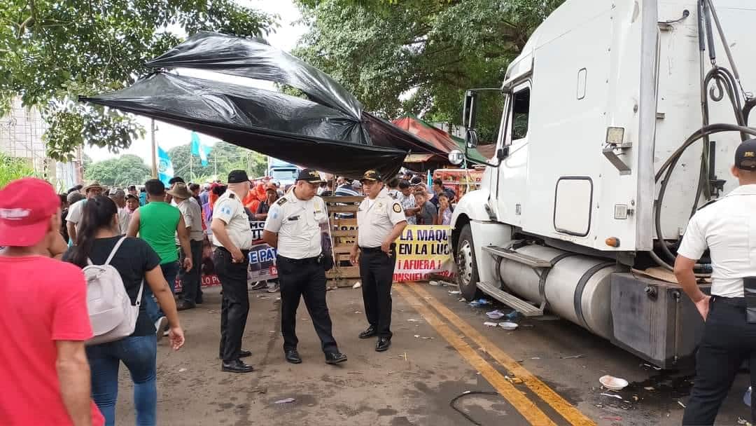 bloqueos y manifestaciones
