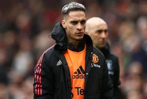 El delantero brasileño Antony, del Manchester United EFE/EPA/ADAM VAUGHAN/Archivo