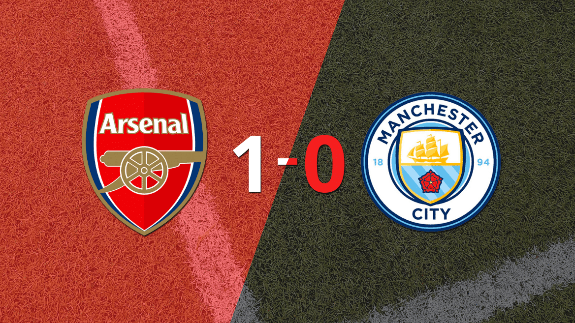 Arsenal derrotó en casa 1-0 a Manchester City