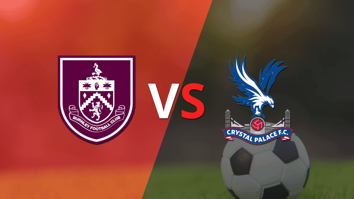 Crystal Palace le está ganando a Burnley en el estadio Turf Moor