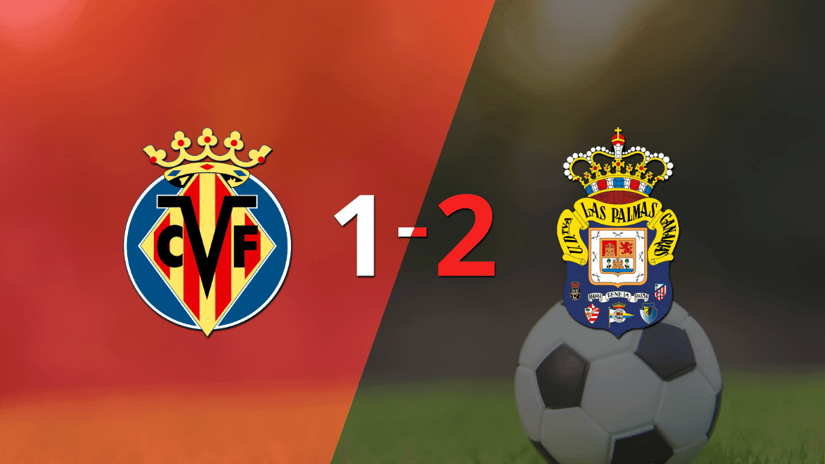 Villarreal cayó 2-1 en casa frente a UD Las Palmas
