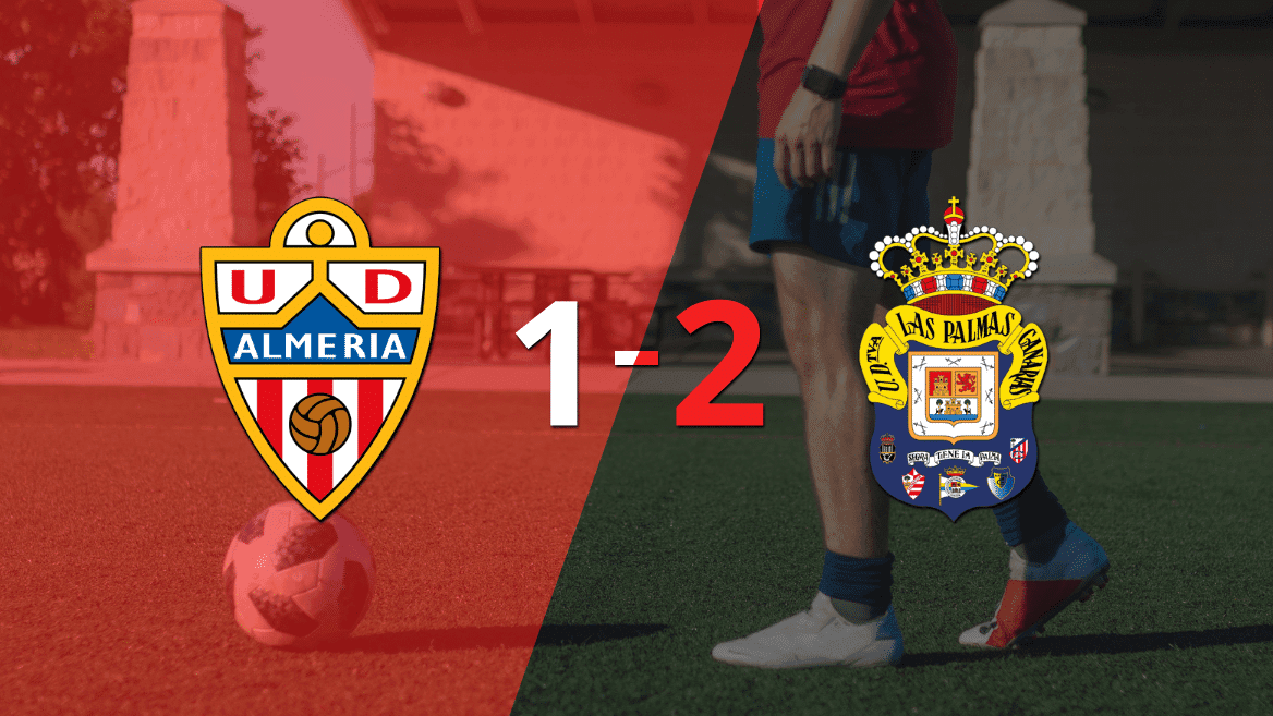 UD Las Palmas superó 2-1 a Almería como visitante