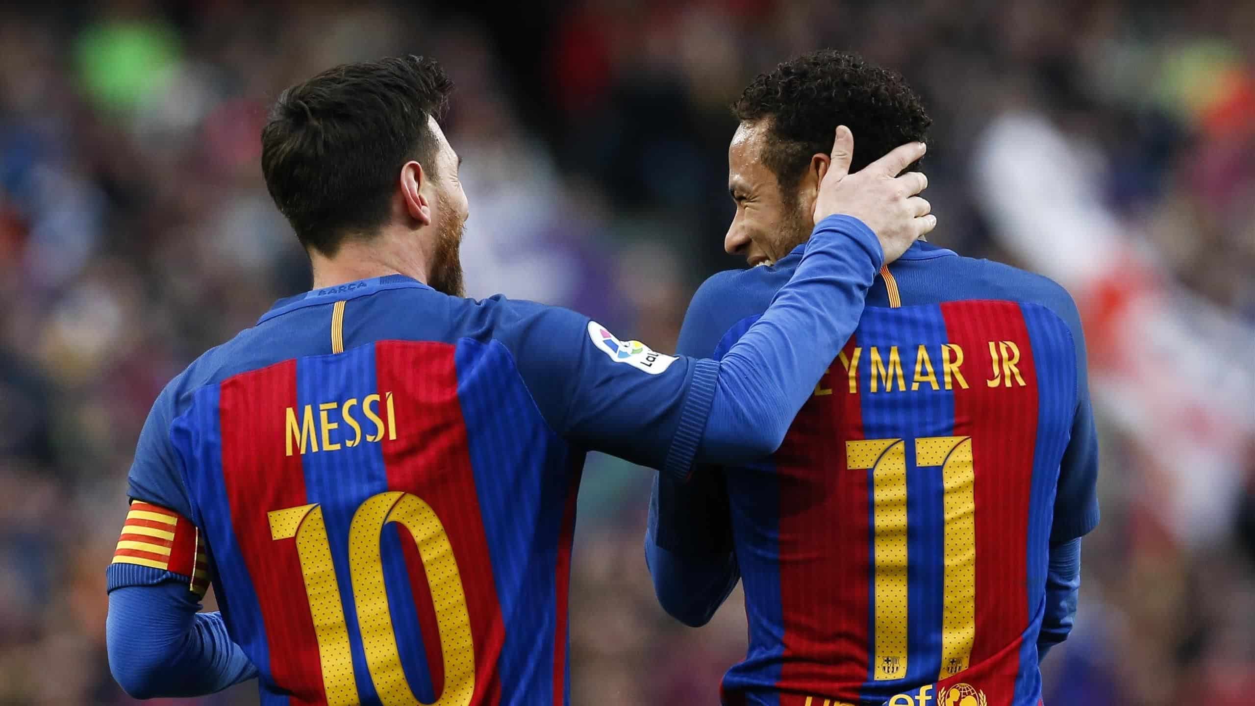 Messi y Neymar