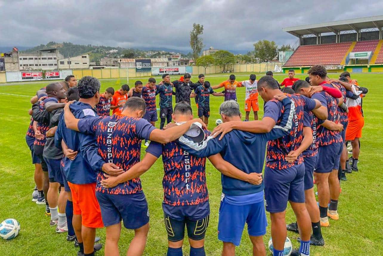 Achuapa realizó un entrenamiento el 1 de noviembre en Huehuetenango
