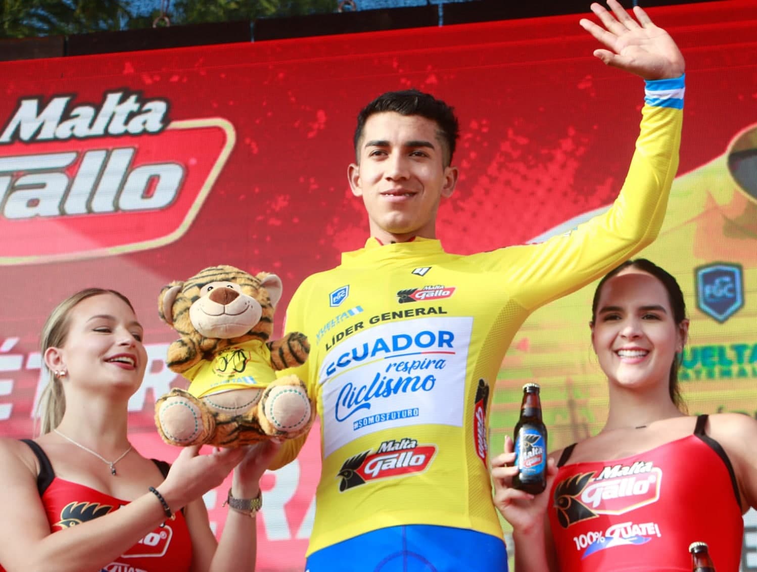 Nixon Rosero, exlíder de la Vuelta a Guatemala, se retira en la etapa 7