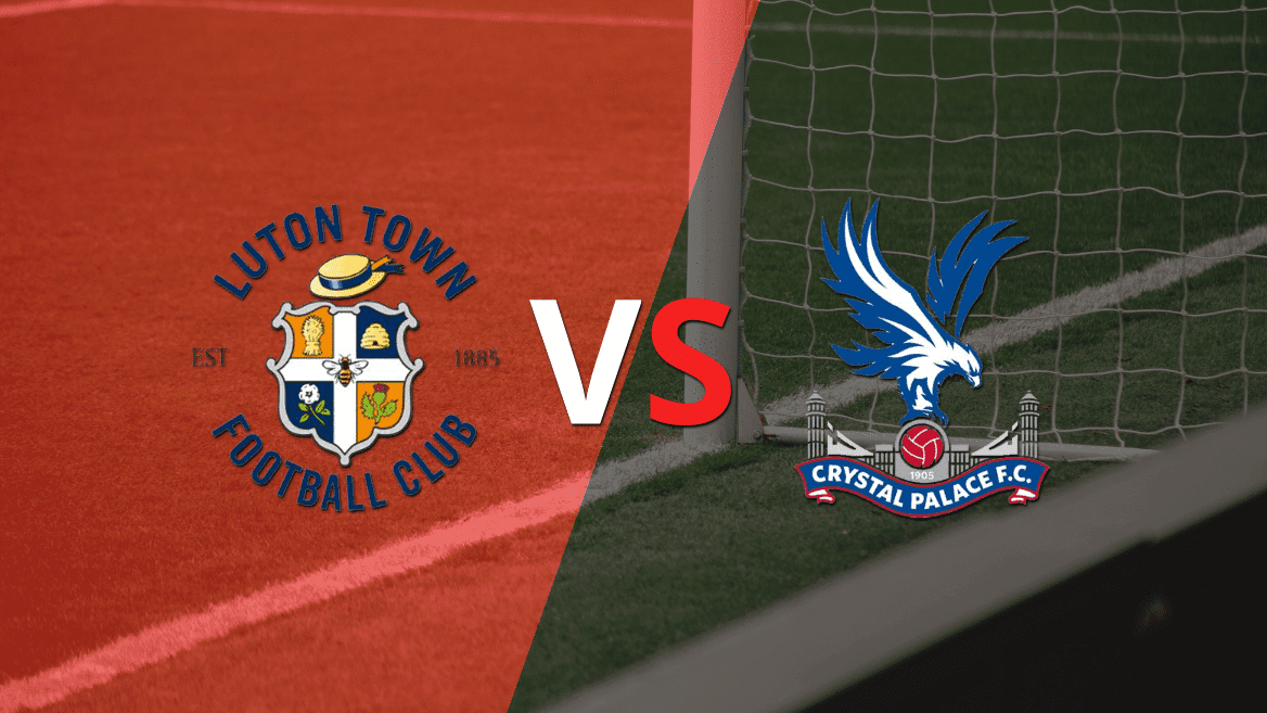 Crystal Palace llega al empate momentáneo frente a Luton Town