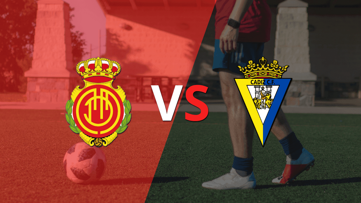 Mallorca y Cádiz juegan el segundo tiempo para destrabar el empate
