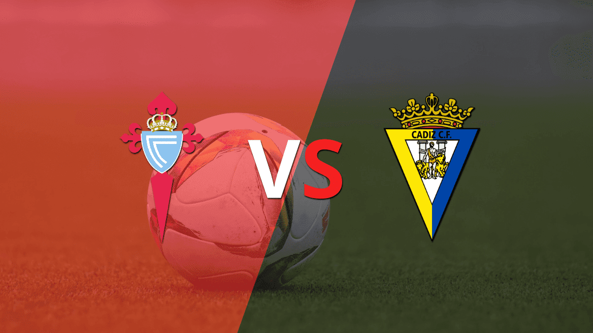 Celta logró igualar el marcador ante Cádiz