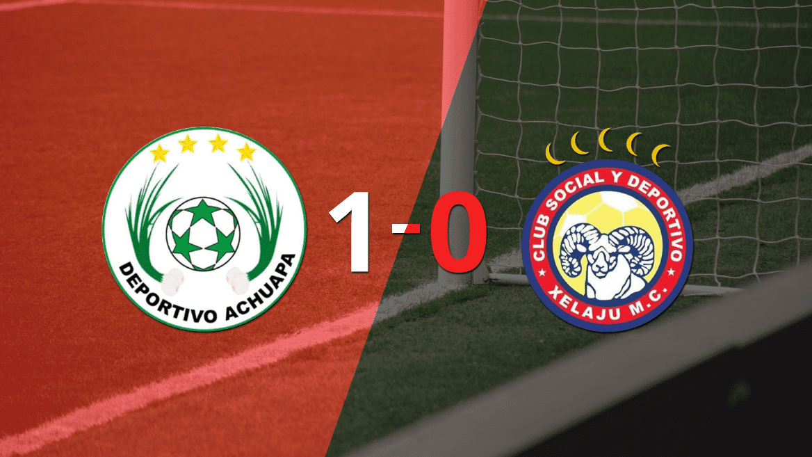 Achuapa aprovechó su localía y venció a Xelajú