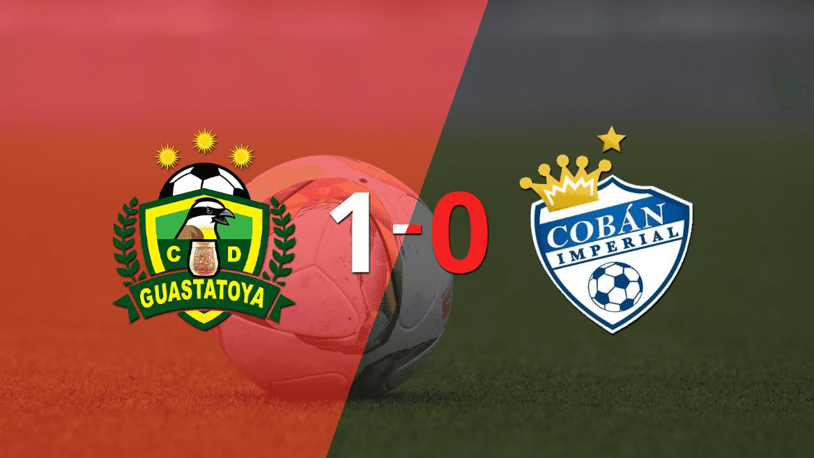 Apretada victoria de Guastatoya frente a Cobán Imperial
