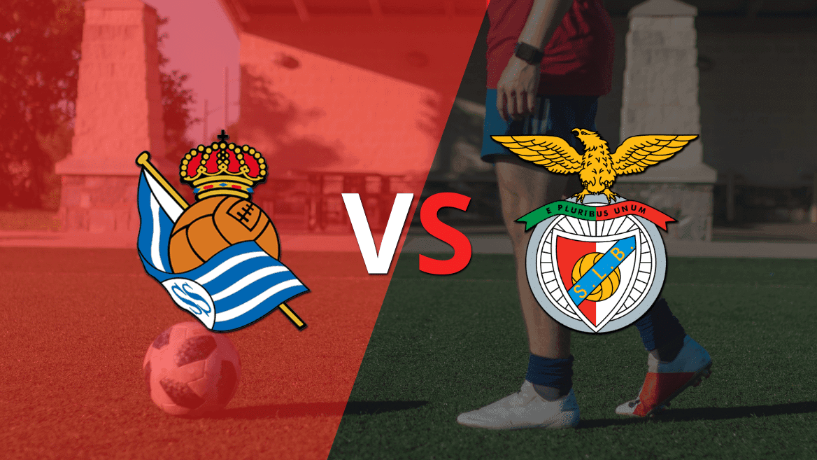 Por la fecha 4 del grupo D se enfrentarán Real Sociedad y Benfica