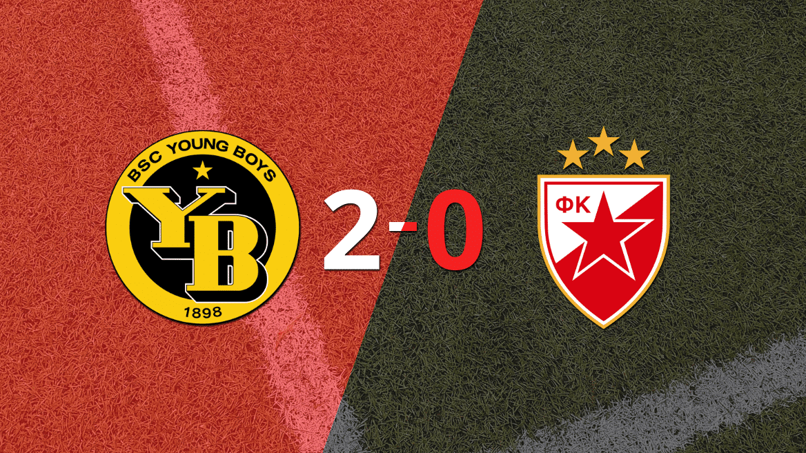 En su casa, Young Boys derrotó por 2-0 a Estrella Roja