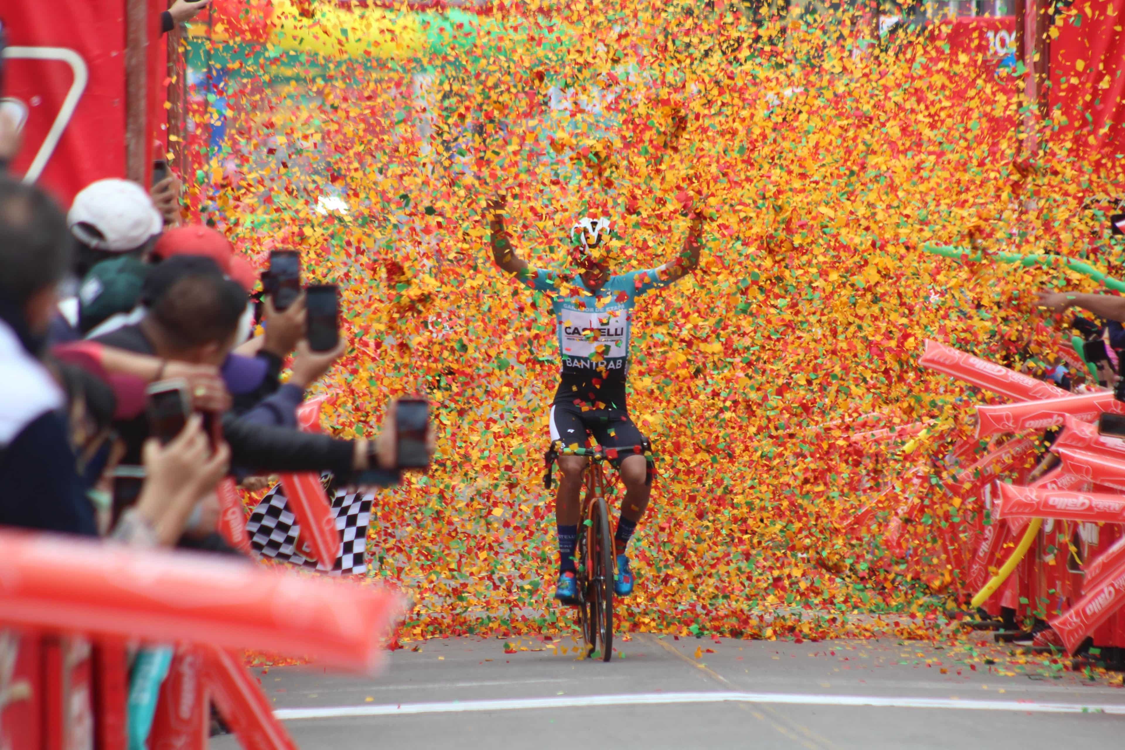 Cristian Bustos etapa 7 Vuelta Ciclística a Guatemala