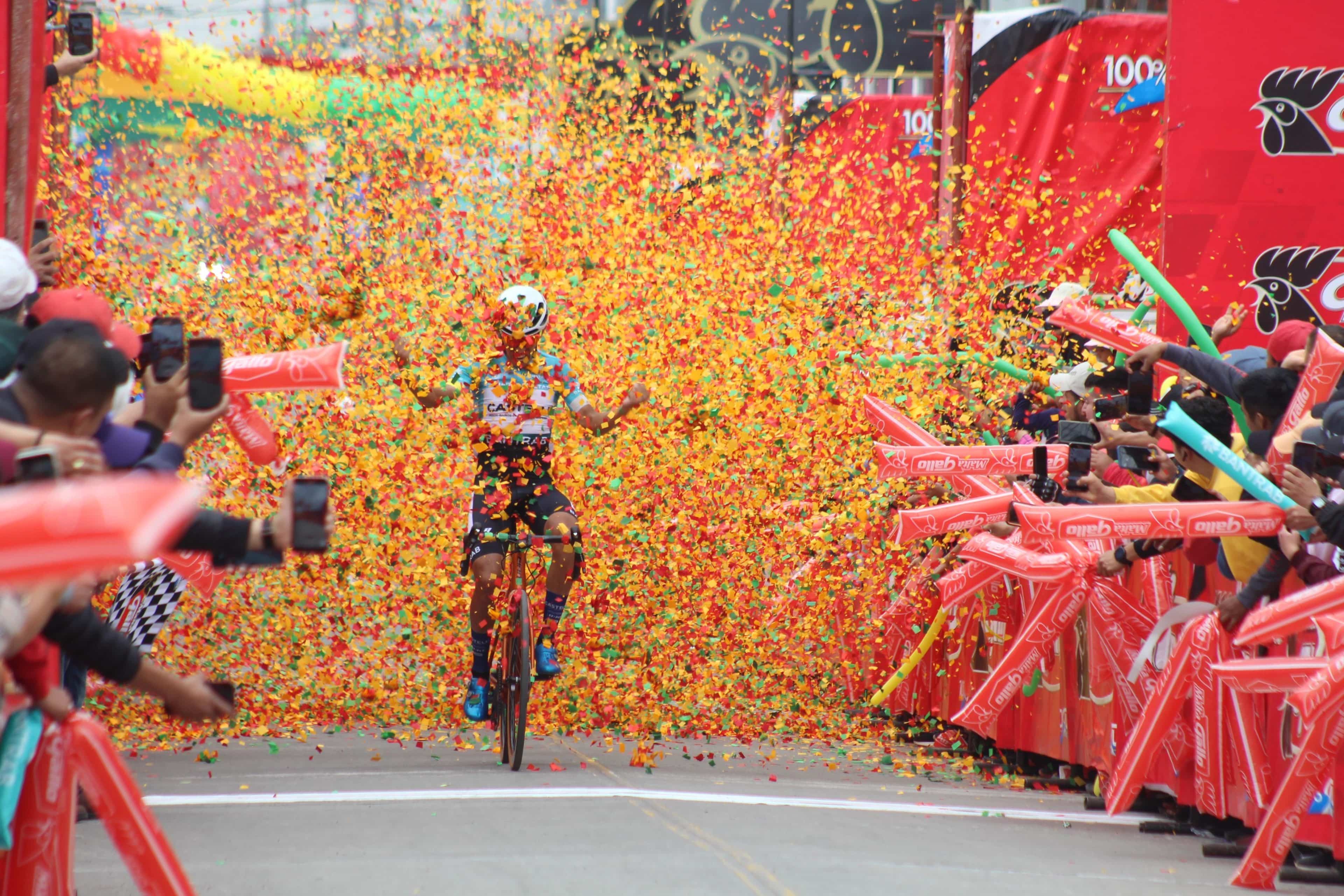 Cristian Bustos etapa 7 Vuelta Ciclística a Guatemala