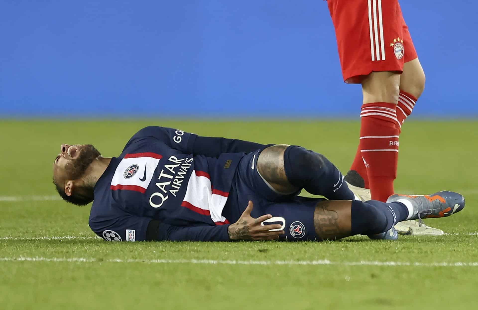 ¿Con cuántas lesiones llegó Neymar del Barcelona al PSG desde 2017?