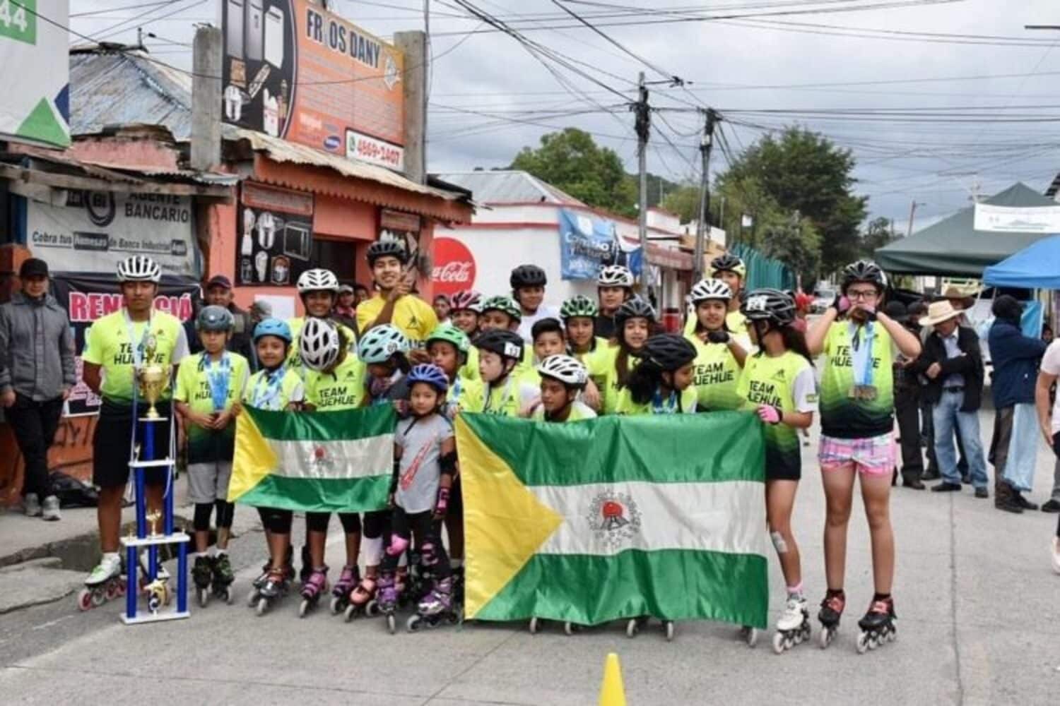 Patinaje en Huehuetenango
