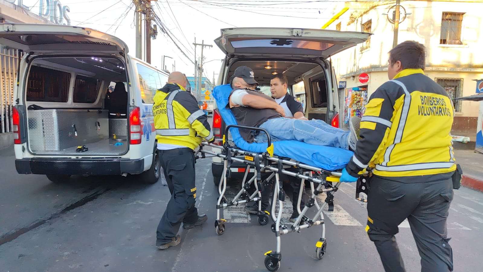 bomberos voluntarios, ataque armado zona 6