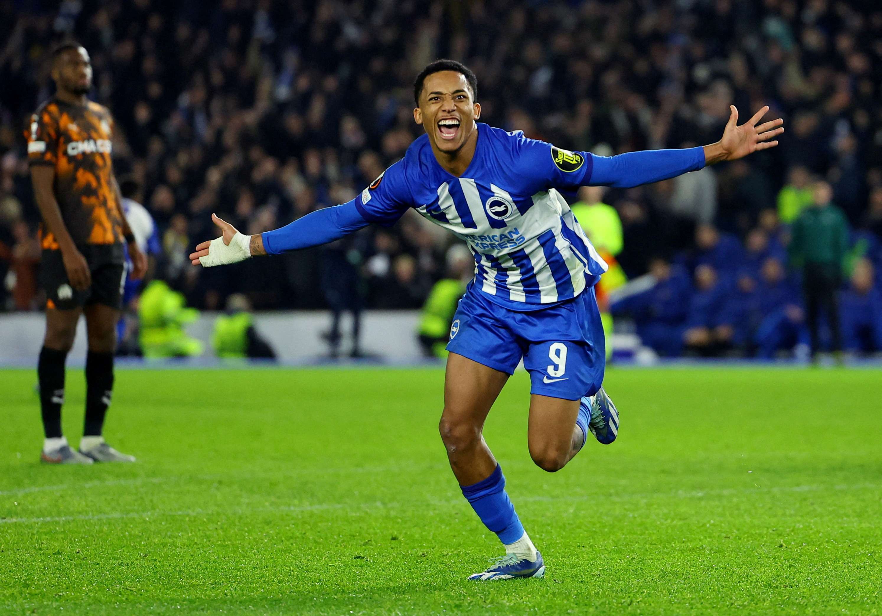 Brighton and Hove venció por la mínima a Olympique de Marsella