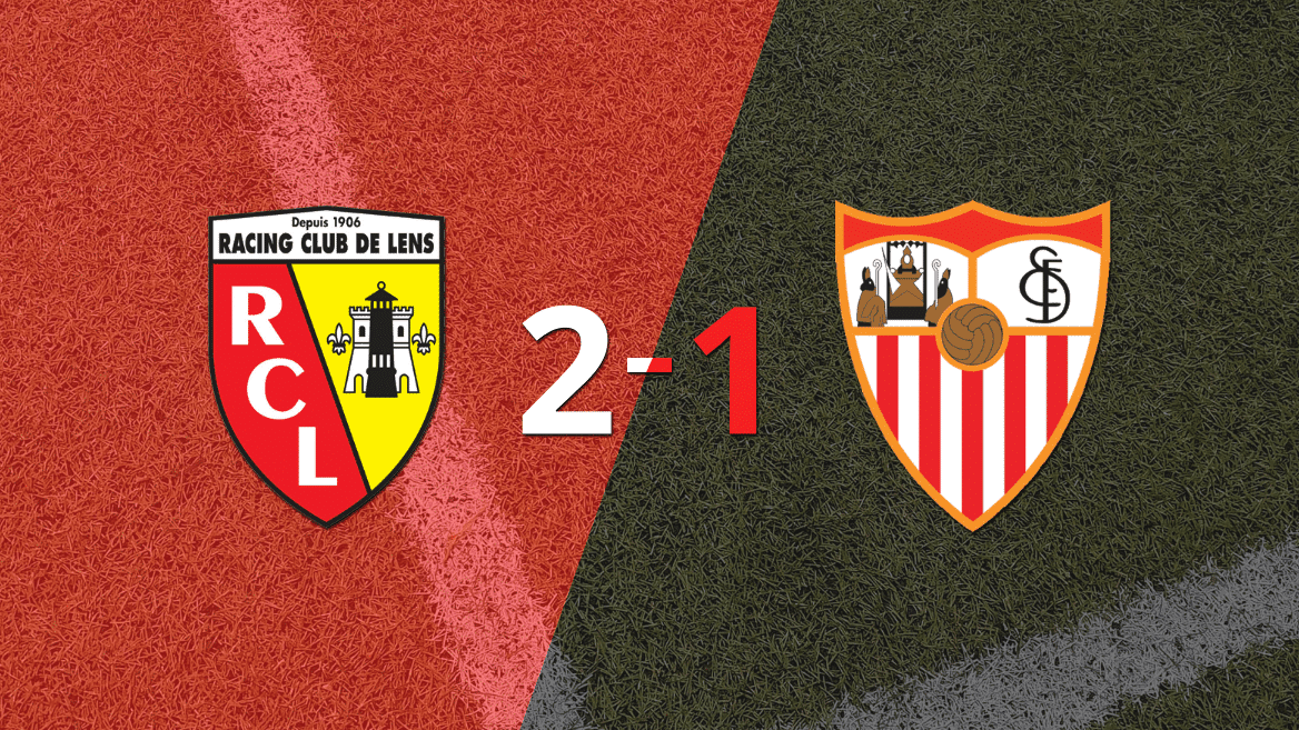 Lens derrotó 2-1 en casa a Sevilla