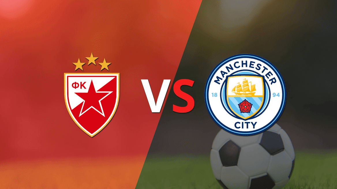 Manchester City gana a Estrella Roja por 3 a 2