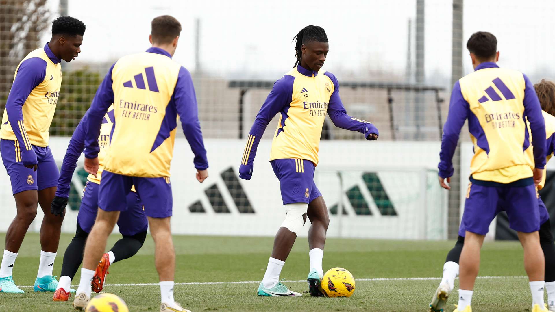 Real Madrid cierra el 2023 con con Camavinga y Lucas Vázquez entrenando