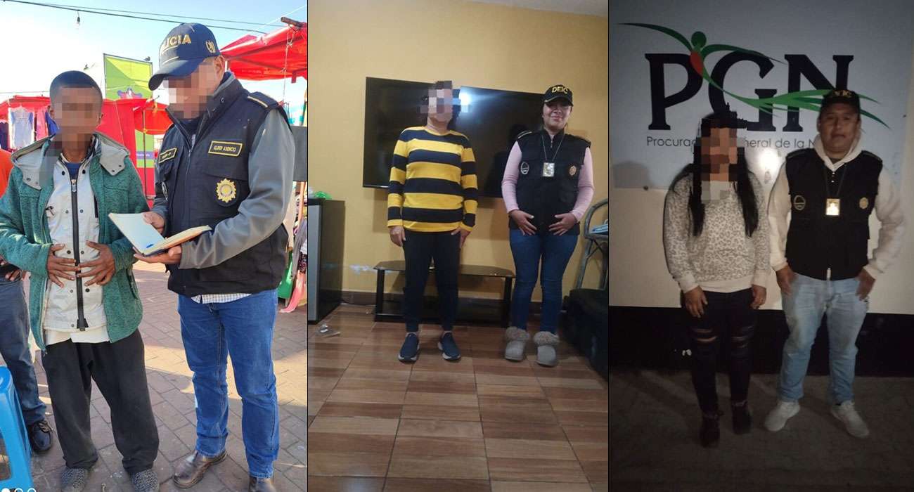 ¿Cuántas mujeres y hombres se han localizado en el transcurso del 2023?