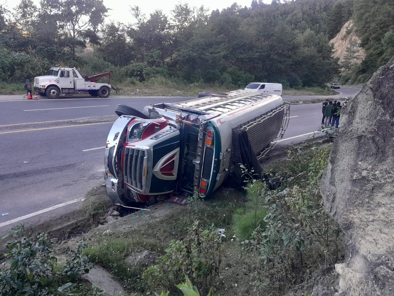 Accidente ruta Interamericana piloto